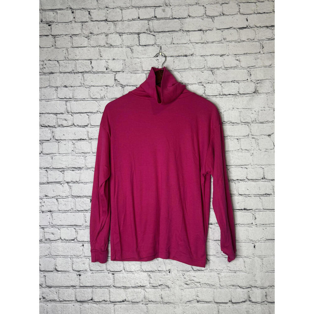 Venezia Women's Magenta Turtleneck Sweater Size 18/20